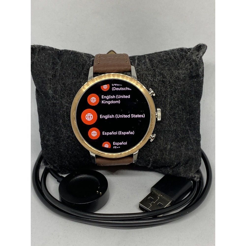 Fossil Gen 4 Authentic Digital Dial Smart Watch Custom Band FTW6016 LT359
